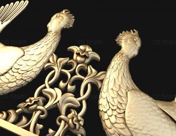 3D model Turning capercaillies (STL)